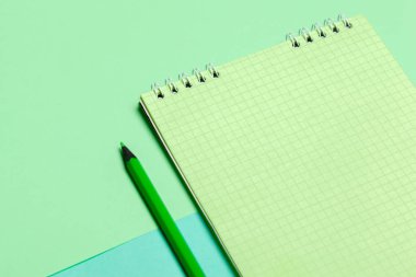 Defter arka plan spiral, yakın çekim