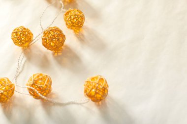 açık renkli Noel ışıkları