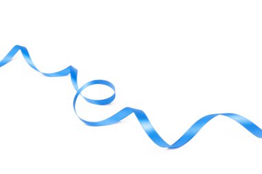 Şerit üzerinde beyaz izole