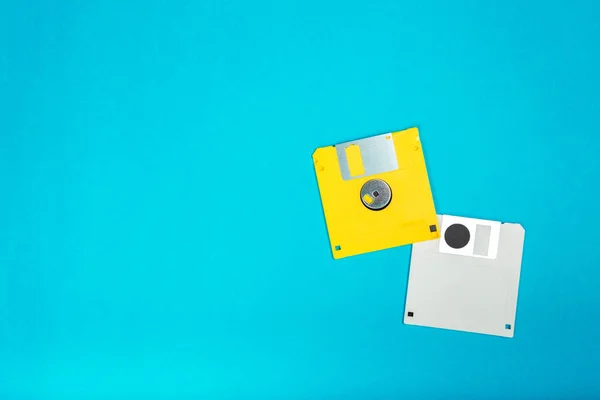 Disk Floppy Komputer Menutup — Stok Foto