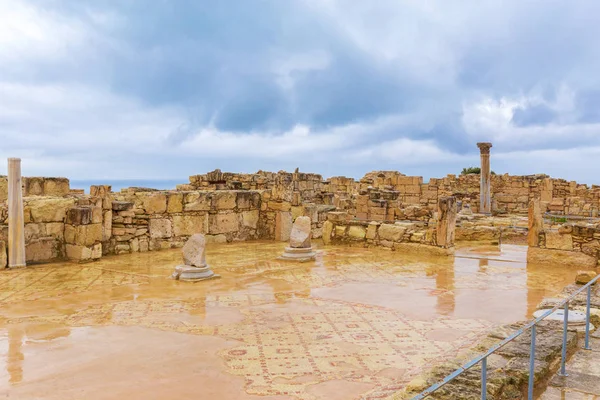 Starodávné Ruiny Kypr Cestování — Stock fotografie