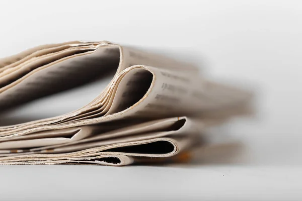 Jornais Vista Perto — Fotografia de Stock