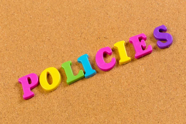 Letras Coloridas Alfabeto Brinquedo — Fotografia de Stock