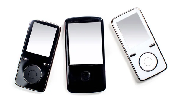 Small Mp3 Player Isolated White — Stock Photo, Image