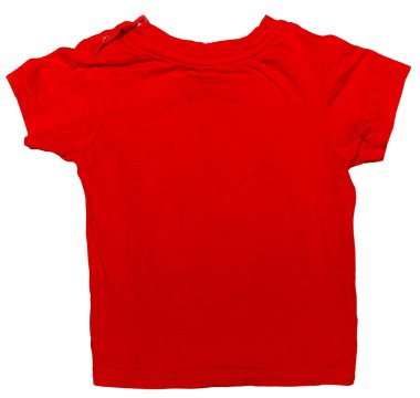 Beyaz arka plan üzerinde izole bebek giysileri