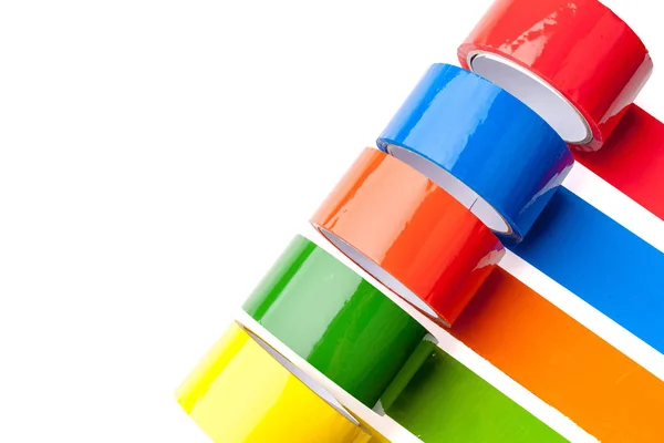 Colored Tape Large Rolls — Stock Photo, Image