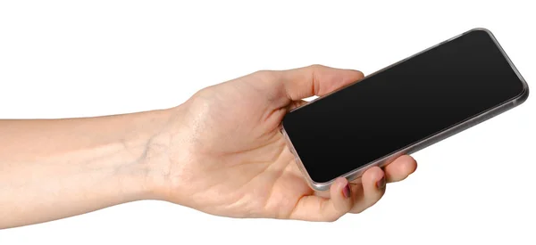 Mobile Phone Isolated White Background — Stock Photo, Image