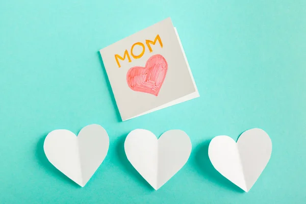 Cartaz Saudação Feliz Dia Das Mães — Fotografia de Stock