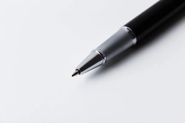 Close Pen White Background — Stock Photo, Image