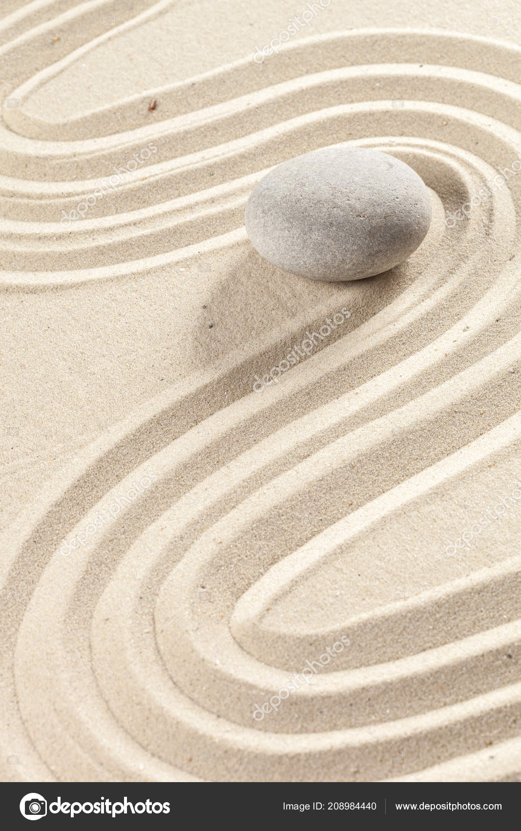 Zen Garden Sand Texture
