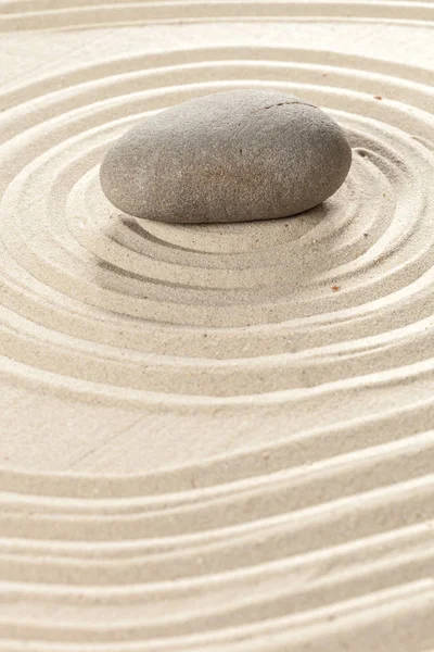 Japanse Tuin Zen Stone Zand — Stockfoto