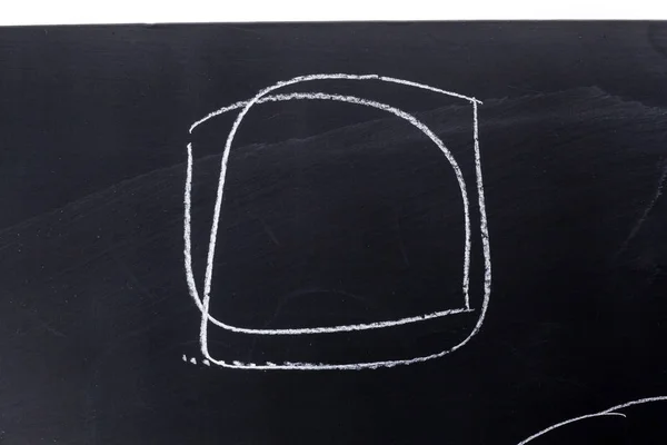 Spech Bubble Chalk Board — Stock Photo, Image