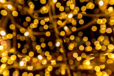 Bulanık soyut altın arkaplan 