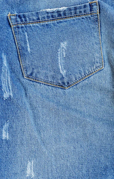 Jeans Tecido Textura Fundo — Fotografia de Stock