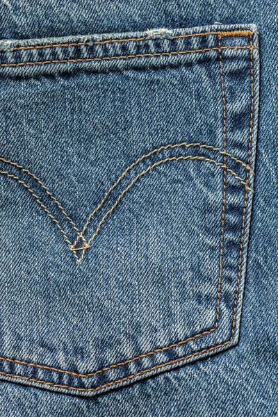 Jeans Tissu Texture Fond — Photo