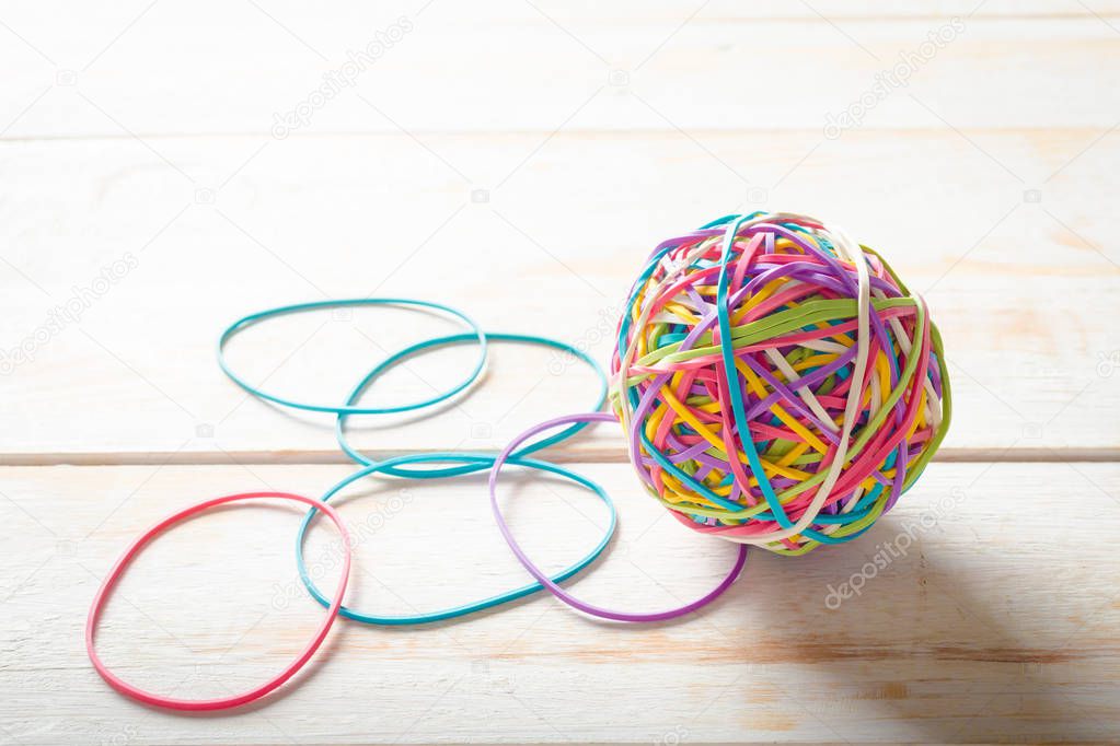 Rubber Bands and a Rubber Band Ball