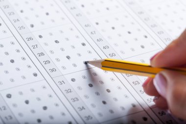 cevapları ile test puanı levha