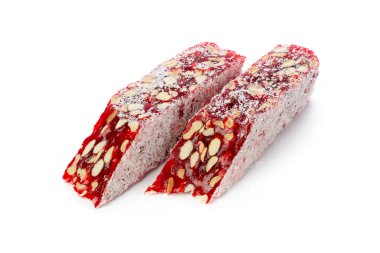 Beyaz arkaplanda Türk zevki izole edilmiş  