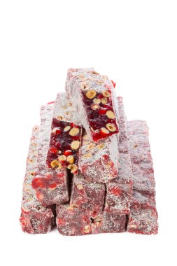 Beyaz arkaplanda Türk zevki izole edilmiş  