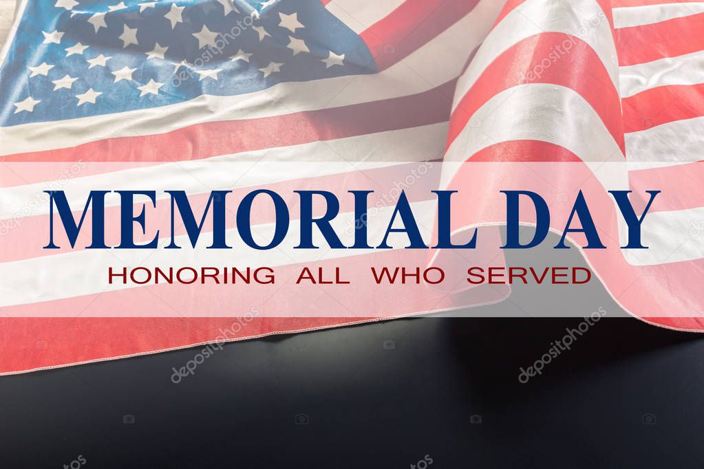 poster, memorial day, close up view