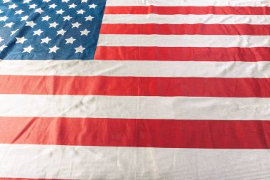 closeup karıştırdı Amerikan bayrağı