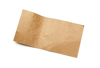 boş alışveriş etiketi şablonu. beyaz izole