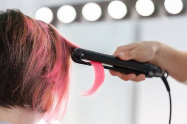 Kuaför saç stili kadın yok