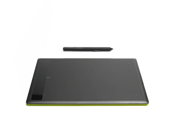 graphic tablet with pen for illustrators and designers