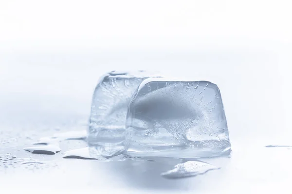 Ice Cubes Background Close — Stock Photo, Image