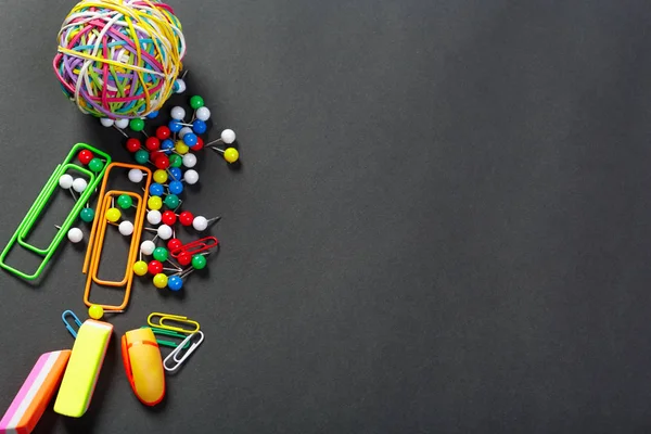 çeşitli renkli Kırtasiye, yakından görmek 