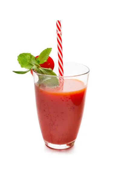 Batido Verduras Frescas Zumo Tomate —  Fotos de Stock