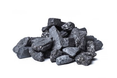 Beyaz doğal ahşap kömür göl kenarında