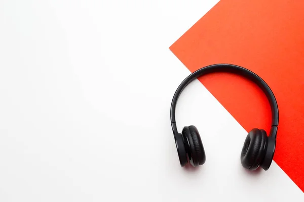 Wireless Modern Headphones Closeup — Stock Photo, Image