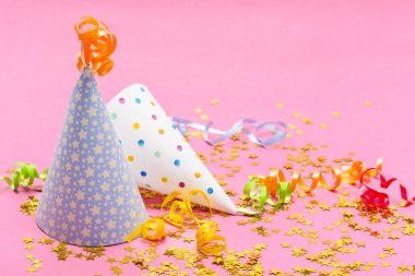 Öğelerinin arka plan üzerinde parti, yakın çekim