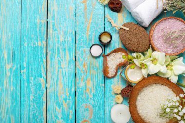 Spa arka plan boş boşluk ile