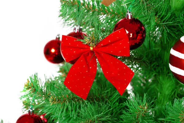 Christmas Tree Ornaments Close — Stock Photo, Image