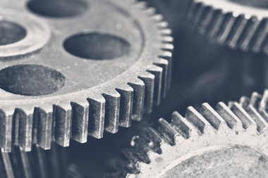 Yığın vites görünümünü yakın çekim