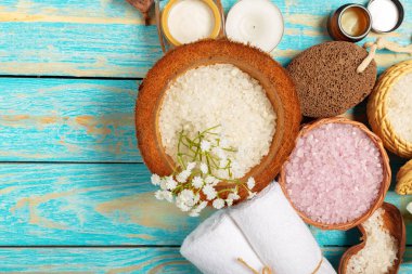 Spa arka plan boş boşluk ile