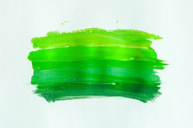 Soyut akrilik fırça darbeleri kümesi