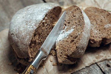  taze ekmek, yakın çekim