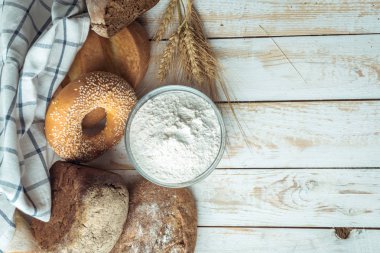  taze ekmek, yakın çekim