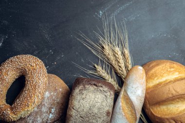  taze ekmek, yakın çekim