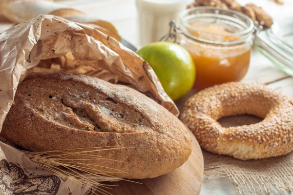  taze ekmek, yakın çekim