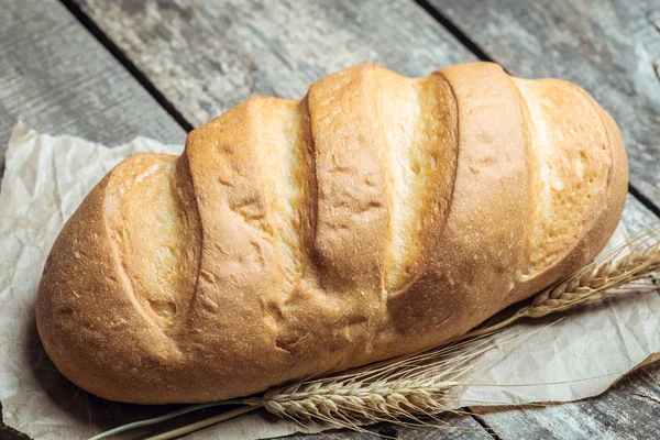 Taze Ekmek Yakın Çekim — Stok fotoğraf