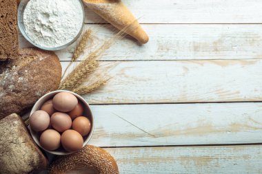  taze ekmek, yakın çekim