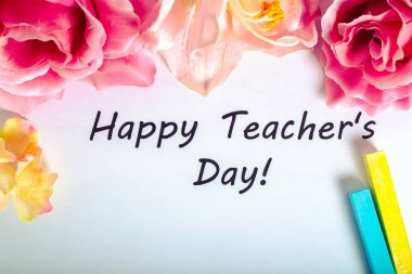 Öğretmen gün tatil, kopya alanı için öğeleri