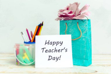 Öğretmen gün tatil, kopya alanı için öğeleri