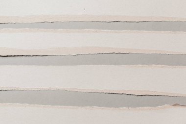 Beyaz adet yırtık kağıt, yakın çekim 