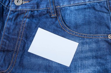 Mavi jeans, yakın çekim doku detay  