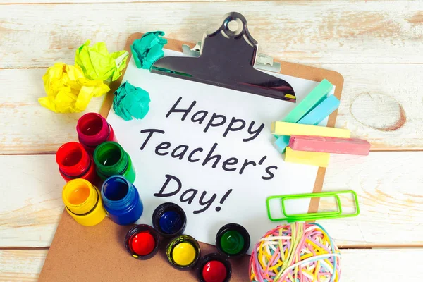 Öğretmen gün tatil, kopya alanı için öğeleri